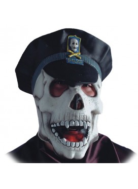 Maschera Scheletro Poliziotto