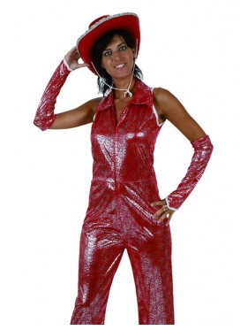 Costume Disco 70 Rosso